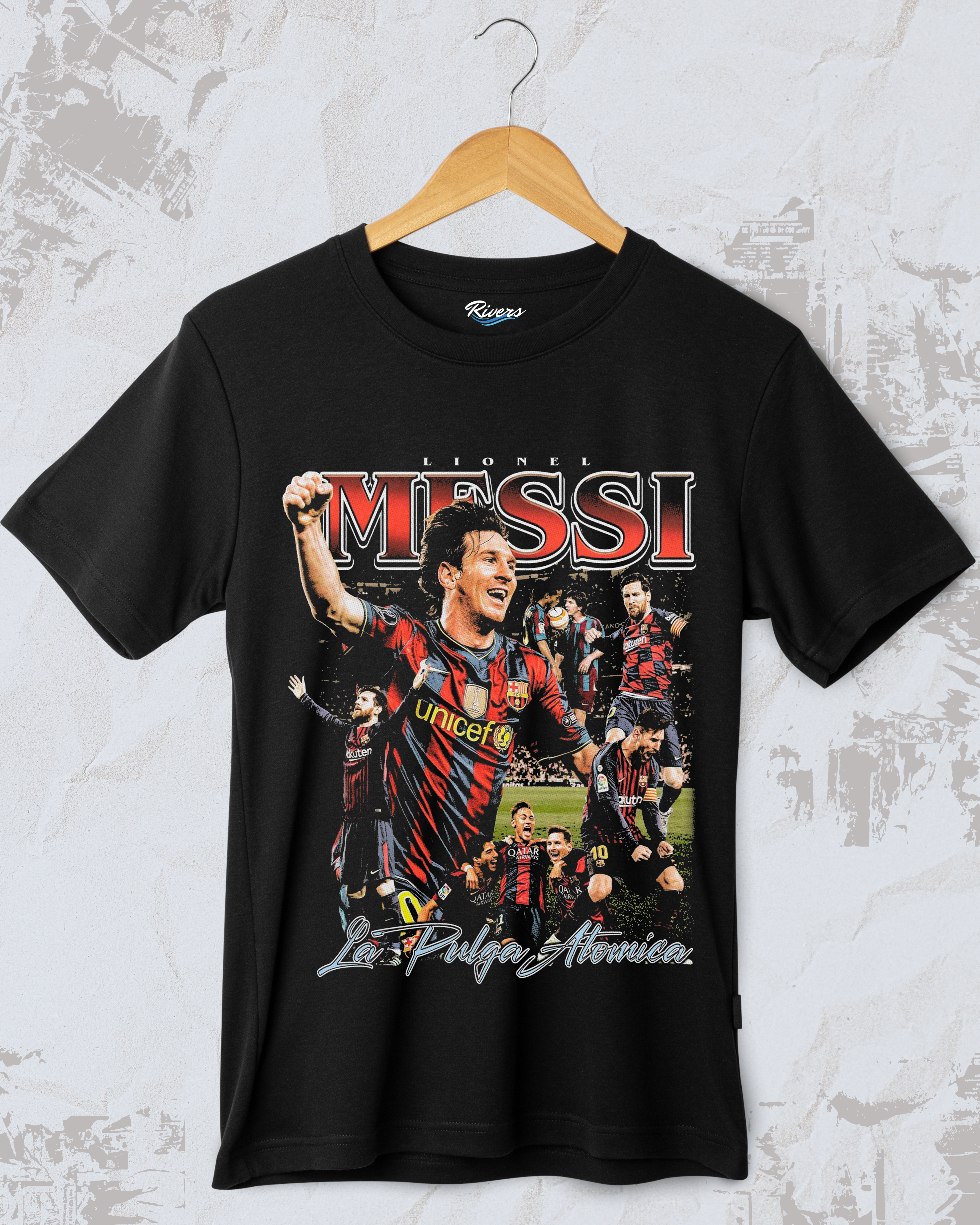 Messi en Barcelona vintage