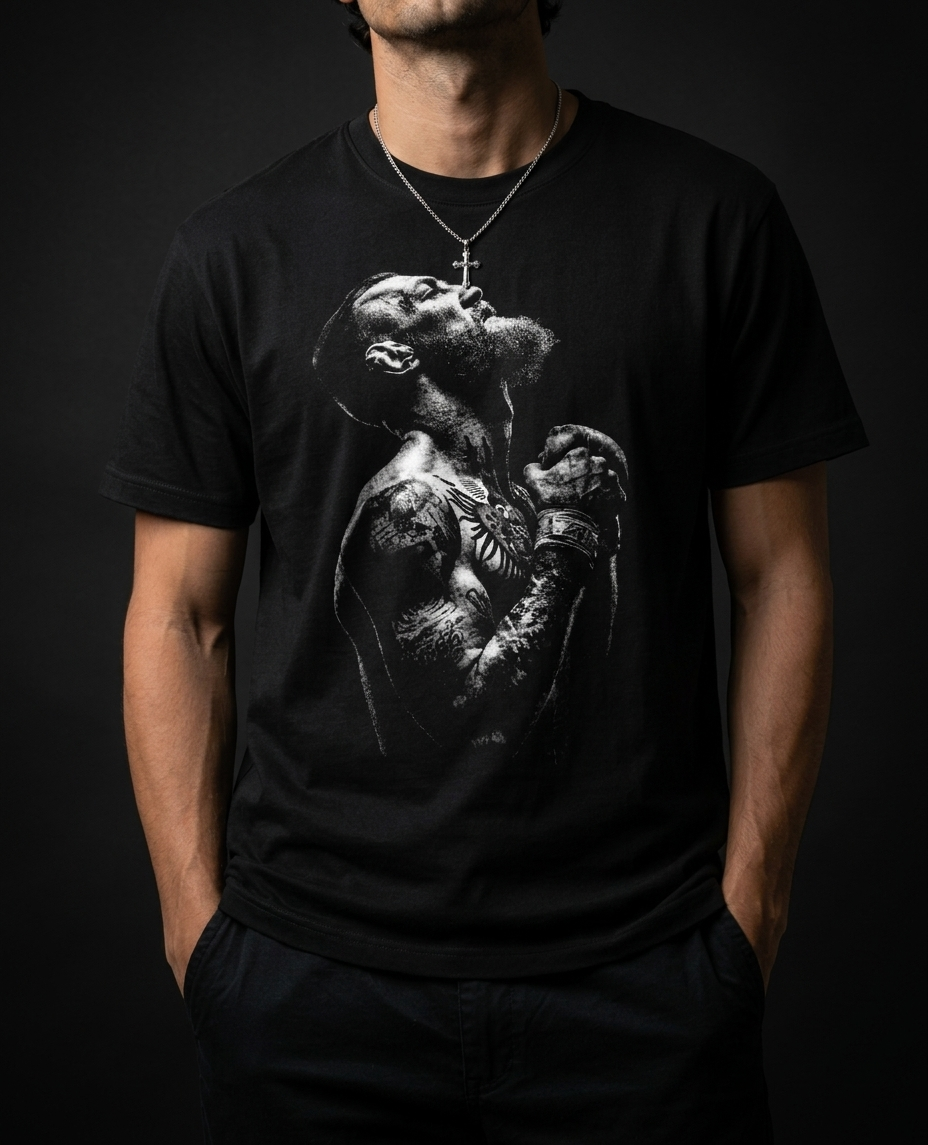 Conor McGregor Blanco y Negro